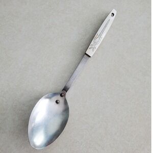 Vtg Regent Serving Spoon Silver White Eagle Pattern Stainless Japan Vintage 12in